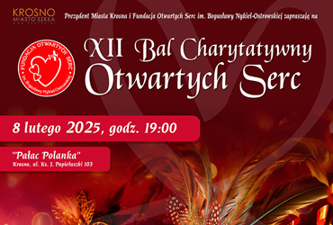XII Bal Charytatywny Otwartych Serc już 8 lutego!